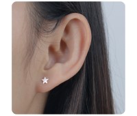 Bigger Star Shaped Stud Earrings STS-215